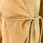 Nanushka Tan Farah Dress Camel Colour Wedding Summer Renatl