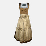 Berwin & Wolff Bavarian rental dirndl in Munich with classic tailored bodice and apron – available for Oktoberfest dress hire at Versatile OTM.