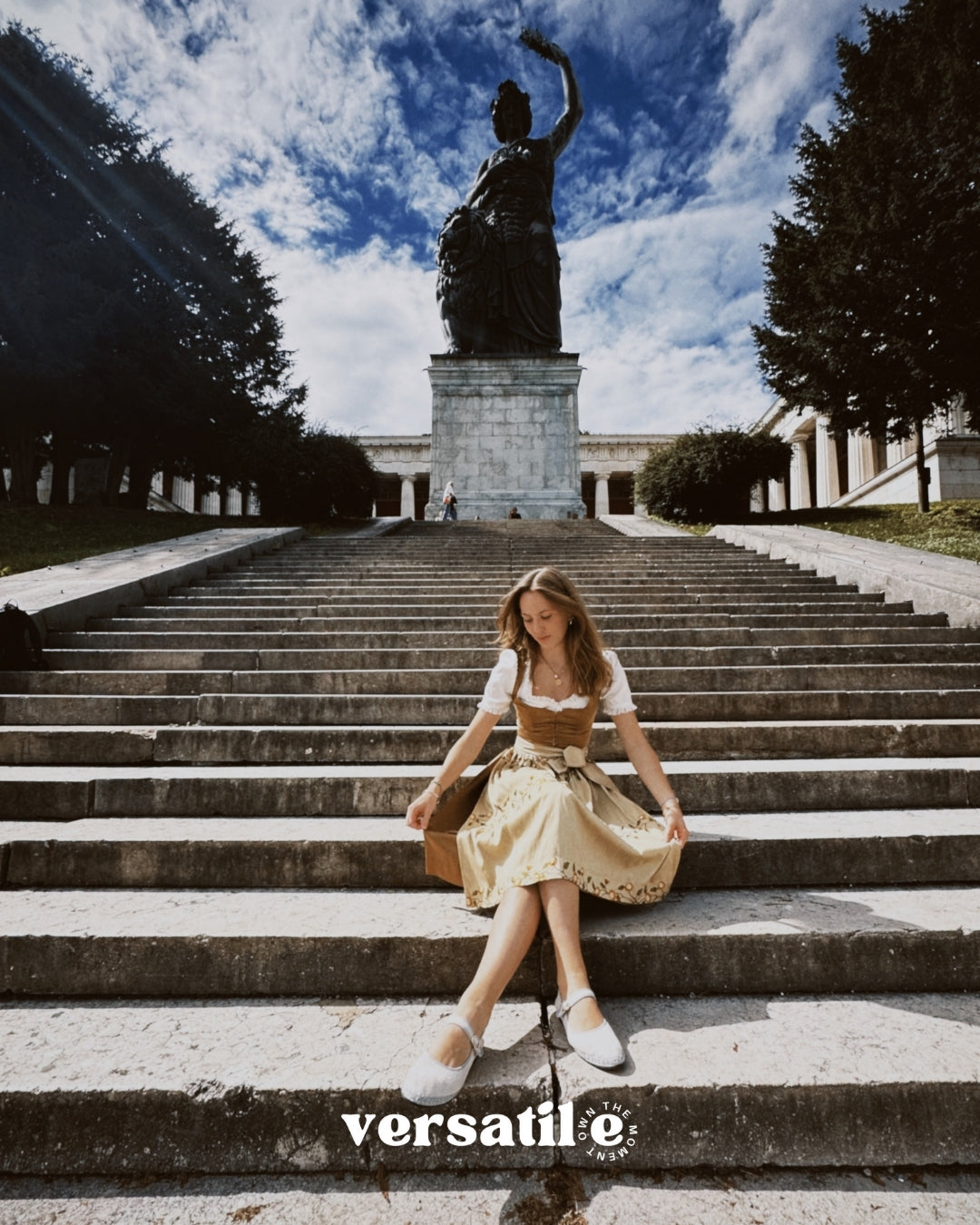 Rent a Berwin & Wolff dirndl in Munich for Oktoberfest – stylish Bavarian dress with timeless design, available at Versatile OTM.