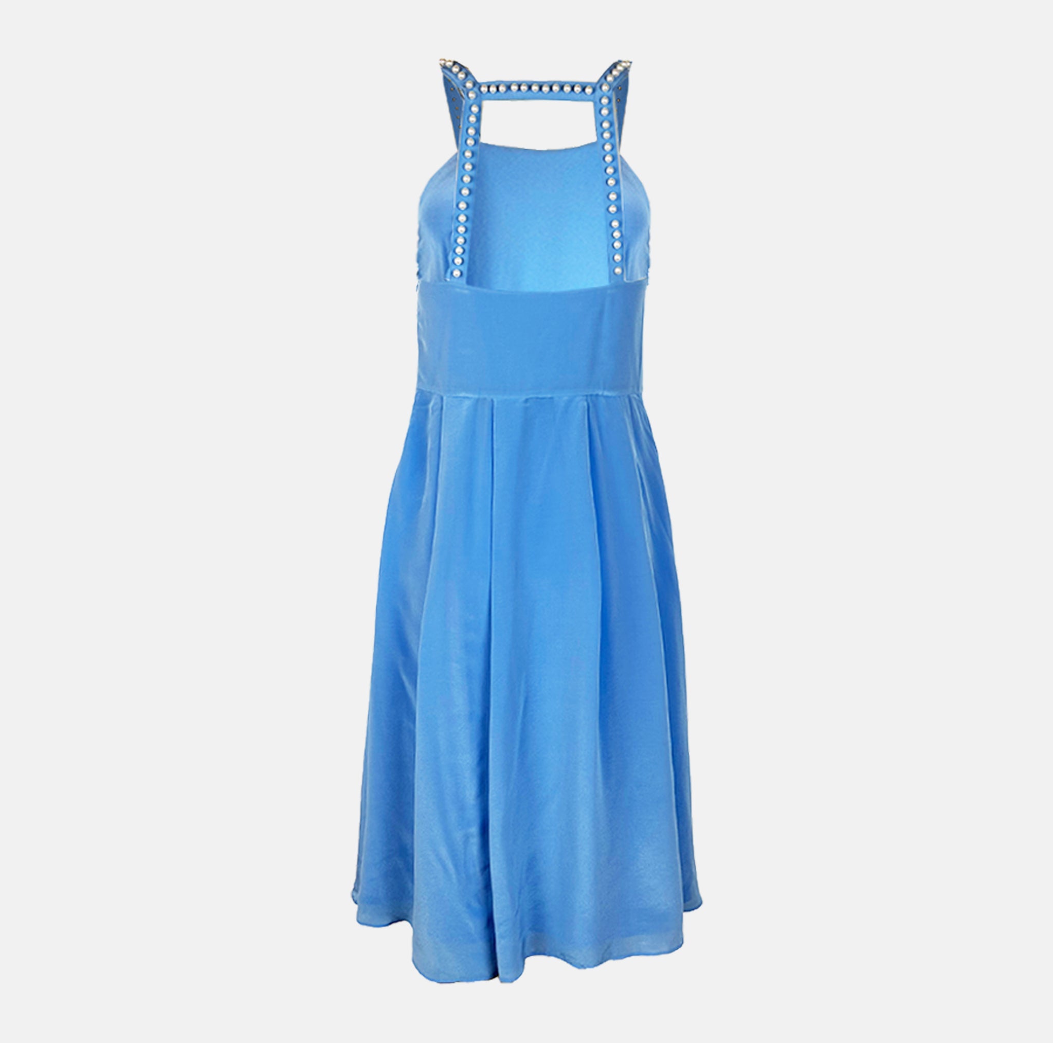 Rent Claudie Pierlot Pearl Blue Midi Dress Effortless Elegance Versatile Rent Claudie Pierlot Pearl Blue Midi Dress Effortless Elegance Versatile