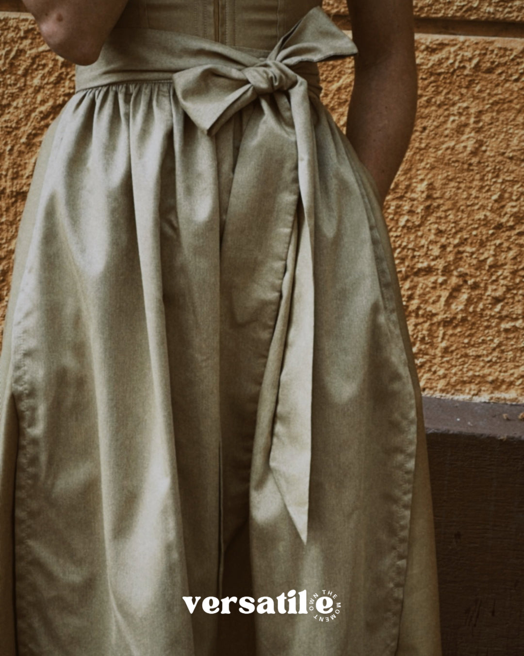 Butteryellow Dirndl Dress by Limberry for rent at Versatile
