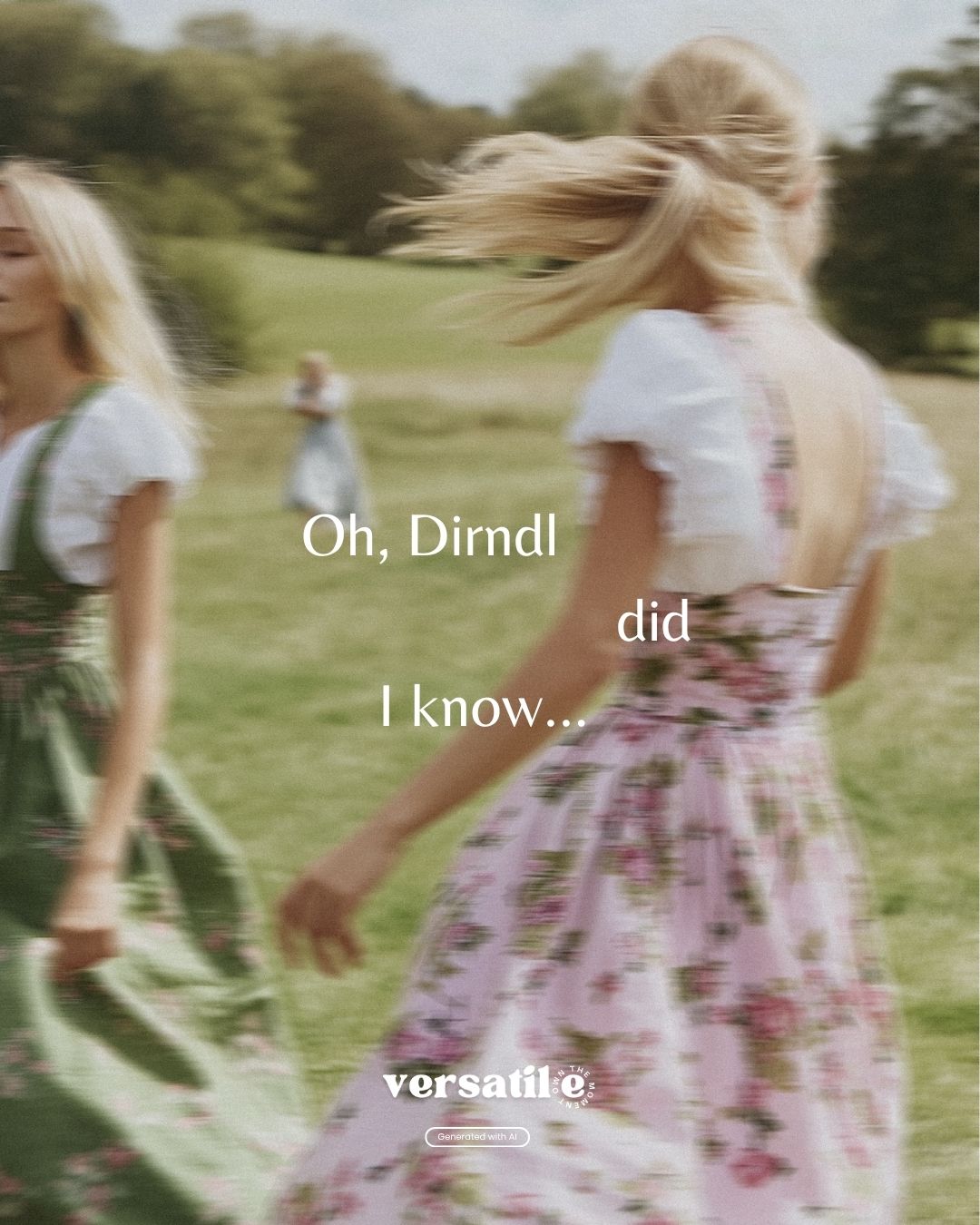 Oktoberfest german traditional dirndl rental dress. Two women in Dirndl ready to rent for Oktoberfest 