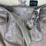Detail of a Lederhosen - rent your premium quality Lederhosen in Munich for Oktoberfest 