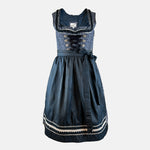 Rent Traditional German dirndl dress by Mario with a blue top and skirt for Oktoberfest