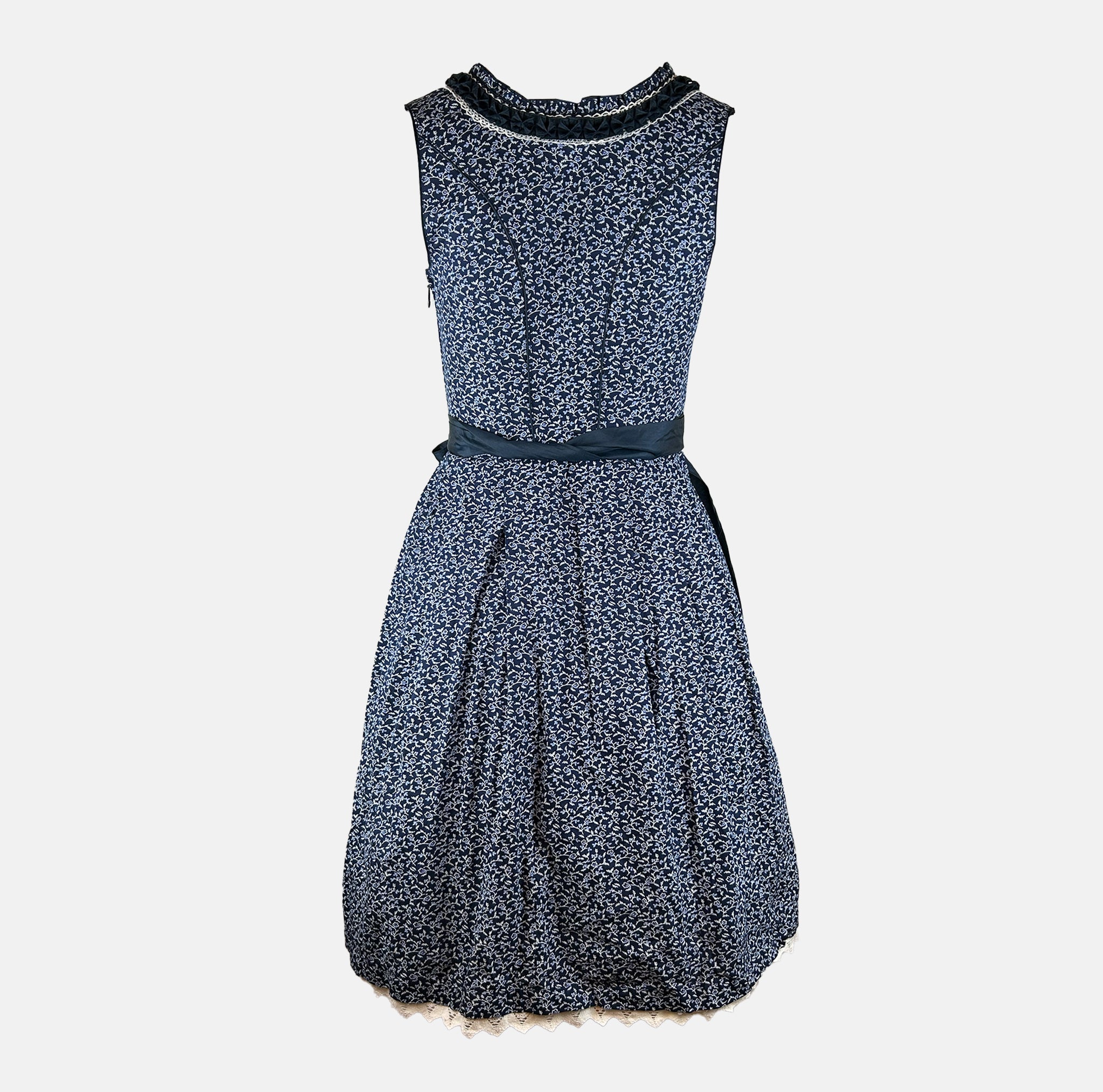 Rent Traditional German dirndl dress by Mario with a blue top and skirt for Oktoberfest