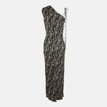 Nanushka Camille Maxi Dress Back Animal Print Wedding Guest and Party Dress 