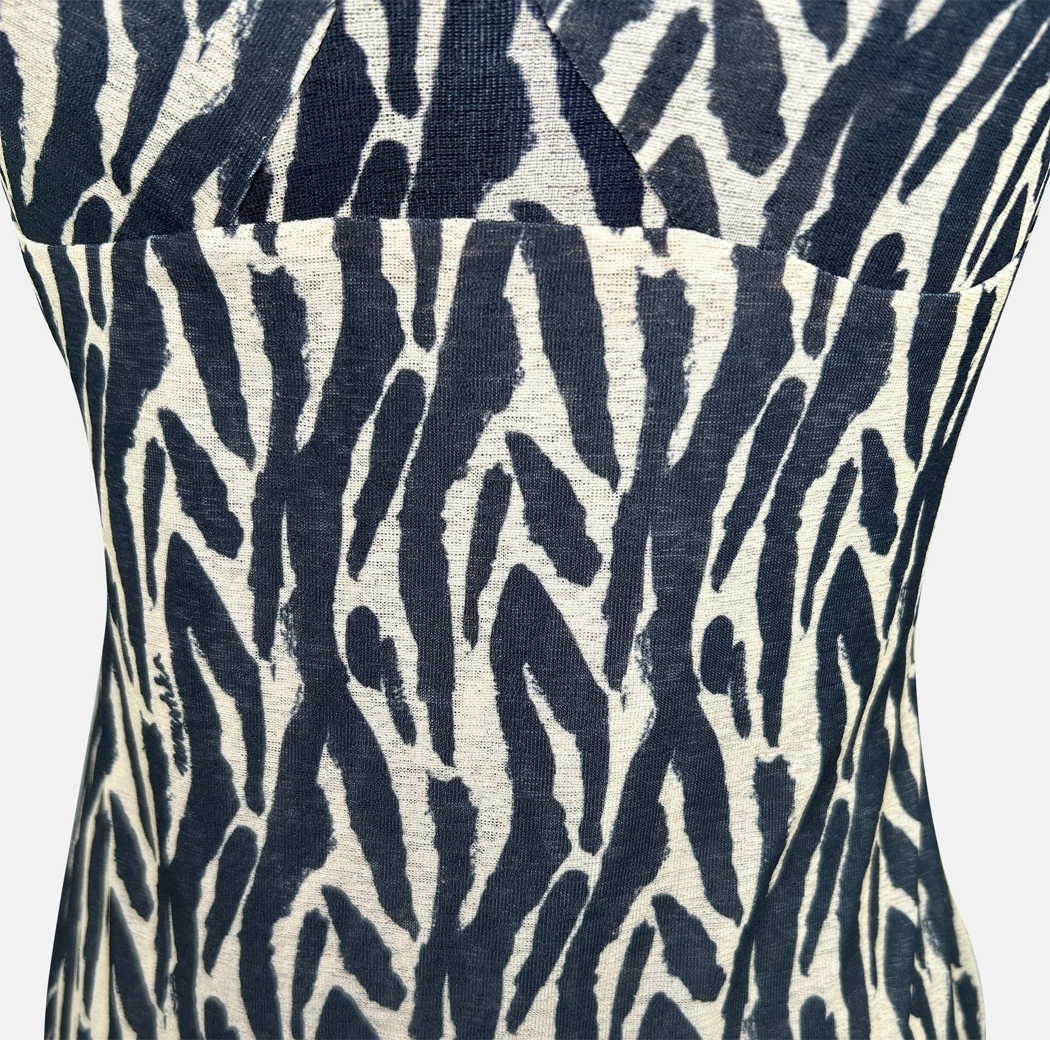 Nanushka Camille Maxi Dress Detail Animal Print Wedding Guest and Party Dress 