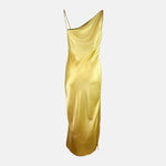 Lennie Slip Dress Nanushka sophisticated midi-length dress wedding guest rental 