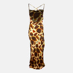 Rat&Boa Arizona Dress Detail Giraffe Print Wedding Guest Rental and Parties 