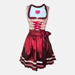 Affordable dirndl dress rental in Munich or online. Rent this stylish Krüger dirndl—perfect for Oktoberfest and events. Book your dirndl cheap today!