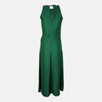 Reiss Satin Drape Tuck Midi Dress Wedding Business Rental 