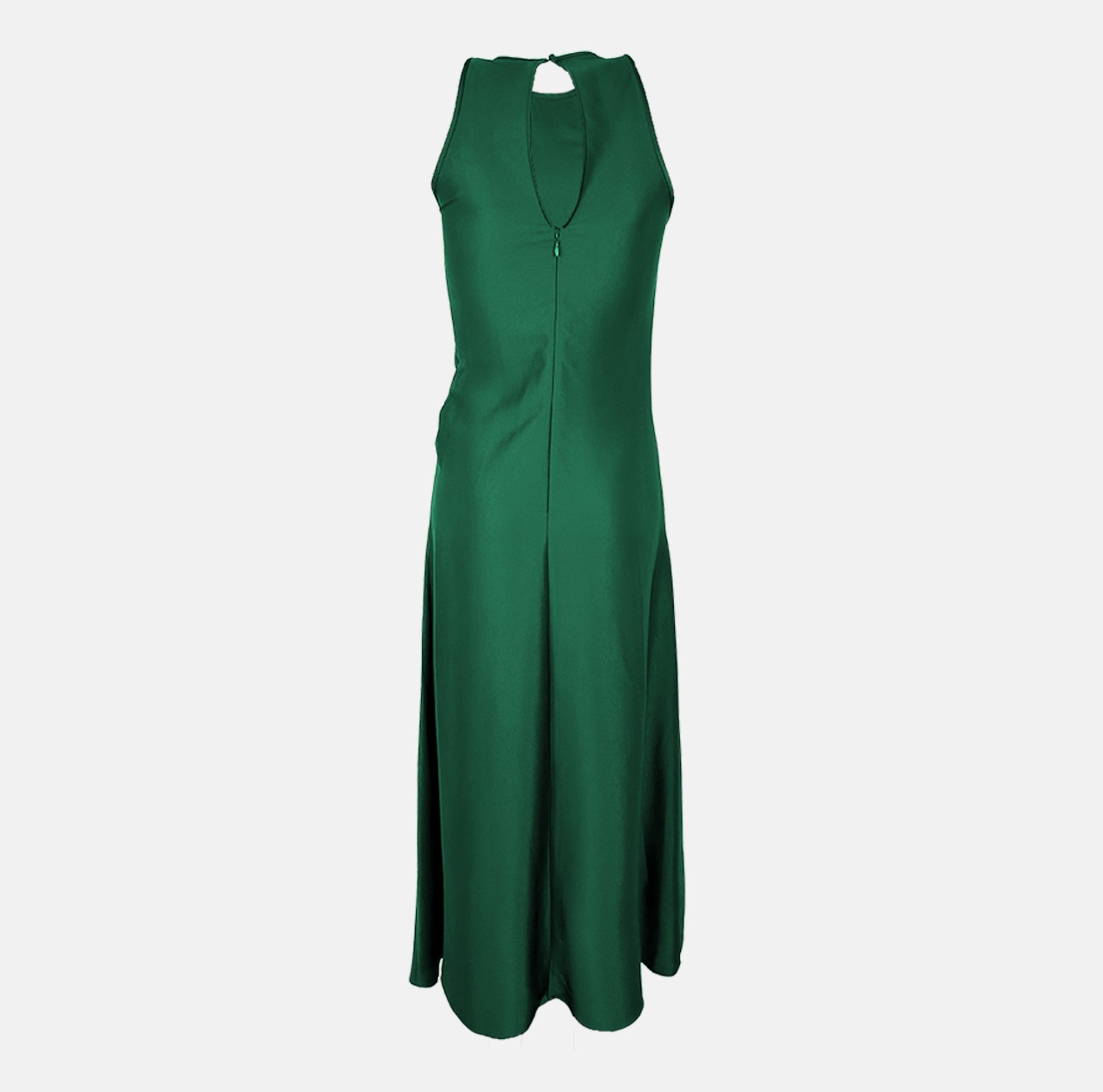 Reiss Satin Drape Tuck Midi Dress Wedding Business Rental 