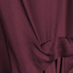 Reiss Satin Drape Tuck Midi Dress is an elegant midi dress Green wedding and business dress for rental 