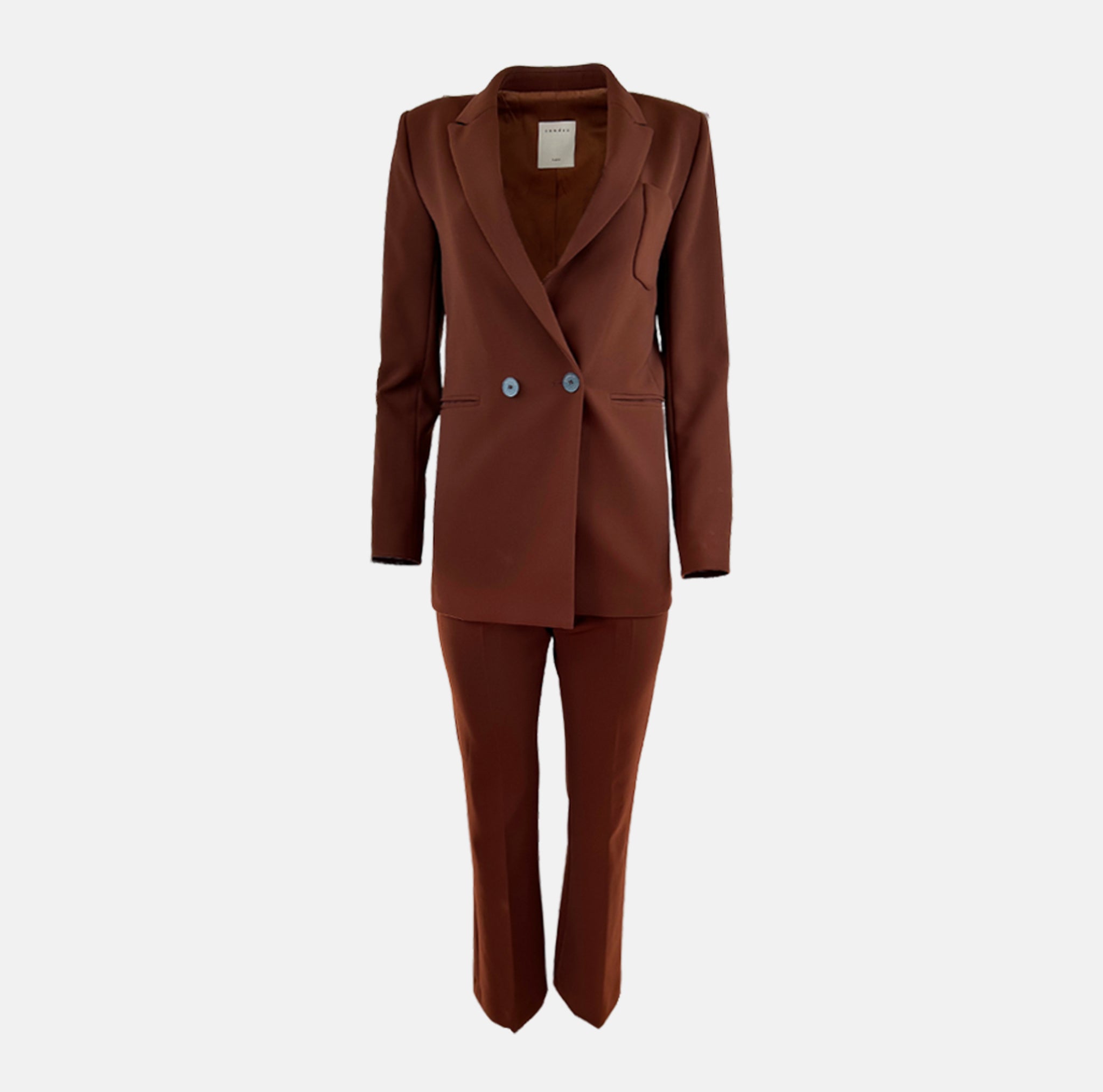 Bold statement with the Sandro Cady Double-Breasted Suit