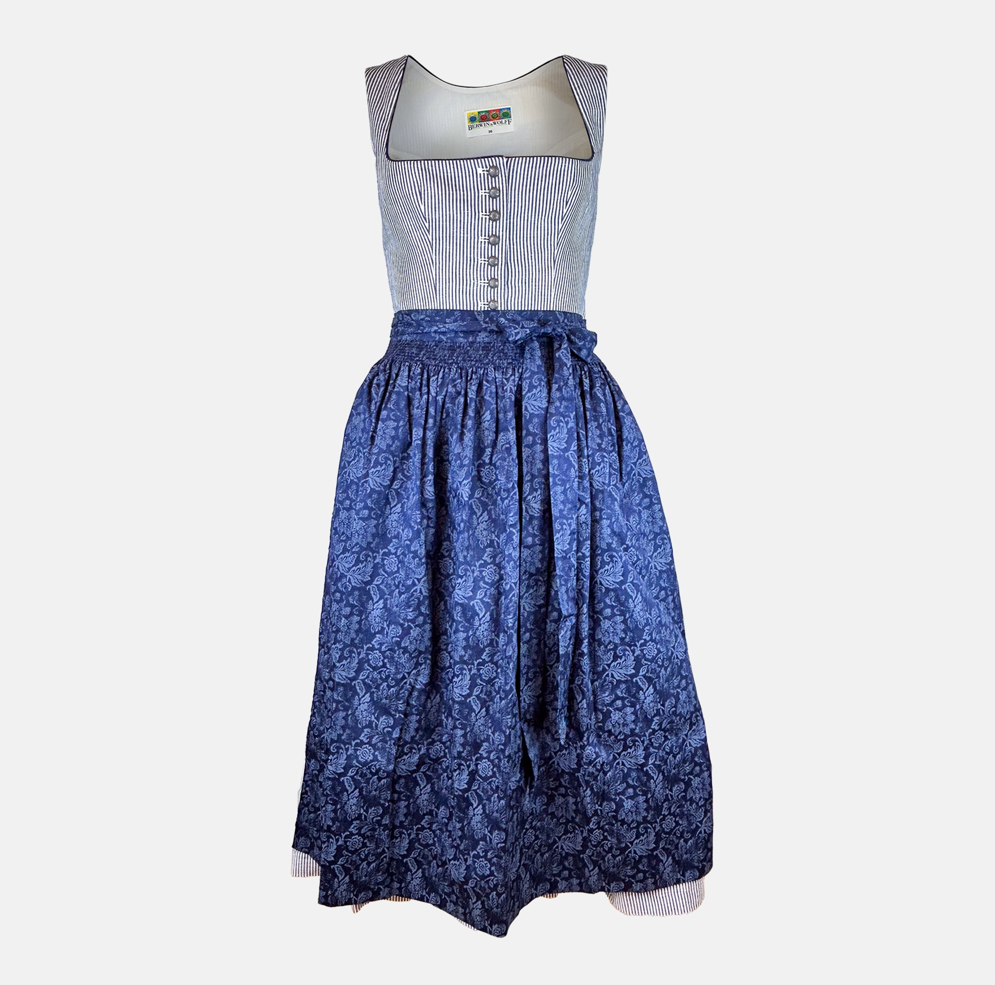 Rent the classic Berwin & Wolff Dirndl dress at Versatile – timeless Bavarian style, perfect for Oktoberfest and traditional events. 