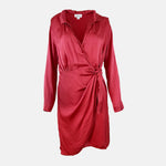 Velvet Uni Dress Pink Effortless Elegance Wedding Guest Rental