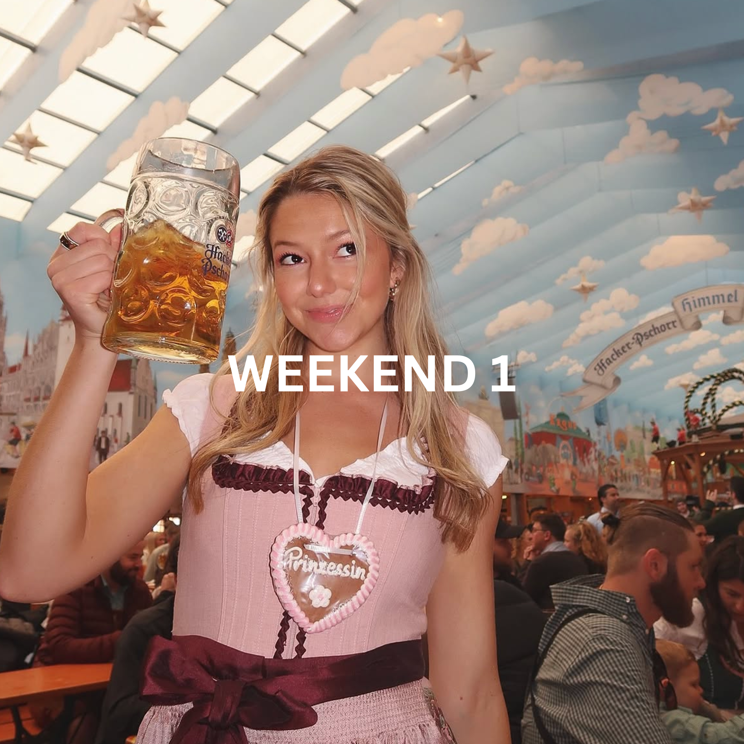 Weekend 1 Availability of Dirndls for Oktoberfest to be rented on Versatile OTM 
