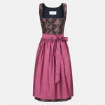 Catherine Hummels by Angermaier floral Dirndl with pink apron for Oktoberfest rental in Munich