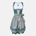 Affordable dirndl dress rental in Munich or online. Rent the elegant Krüger Dirndl in patrol—perfect for Oktoberfest and events. Book your dirndl cheap today!